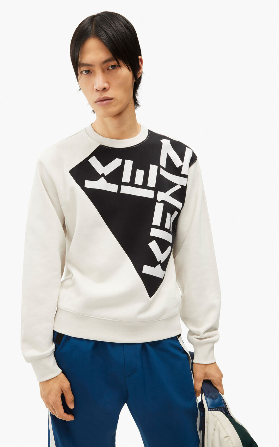 Sweat Kenzo Sport Homme Grise | JUER-65081